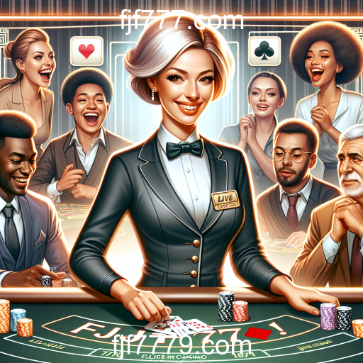 Experimente a Emoção do Cassino Ao Vivo no fjf777.com
